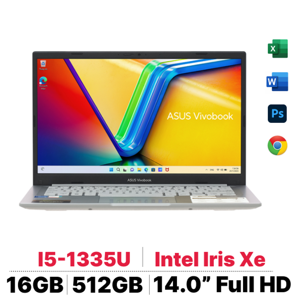 Laptop Asus Vivobook 14 X1404Va - Nk050W - Cũ Xước Cấn