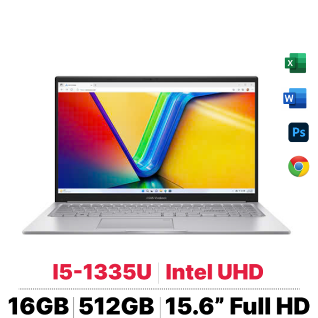 Laptop Asus Vivobook X1504Va - Nj526W I5 1335U/16Gb/512Gb Ssd/15.6" Fhd/Win11