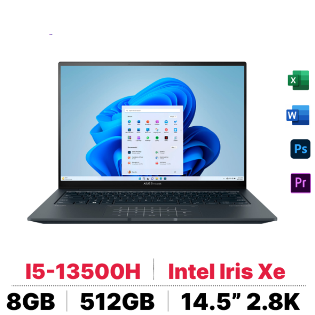 Laptop Asus Zenbook 14X Ux3404Va - Q410Va - Cũ Trầy Xước