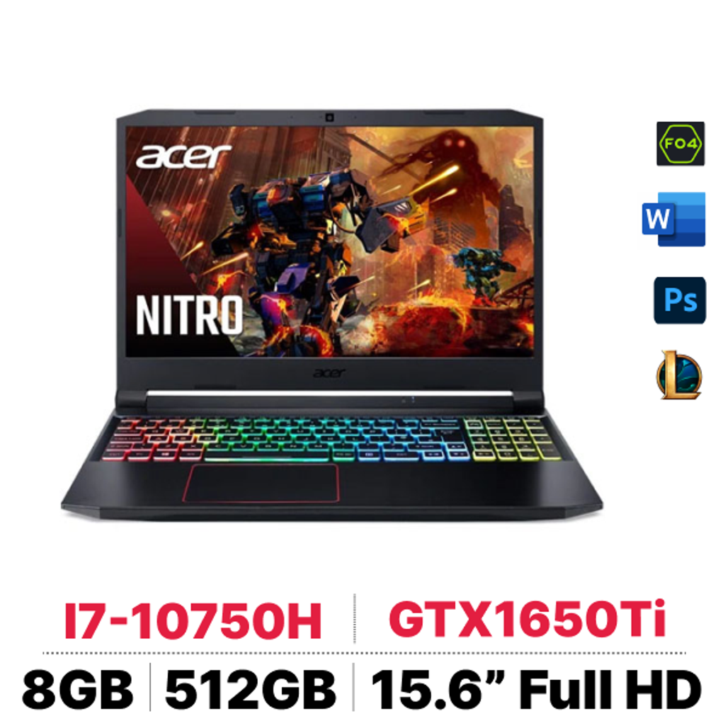 Laptop Acer Nitro 5 AN515-55-77P9 (NH.Q7NSV.003) - Cũ Xước Cấn