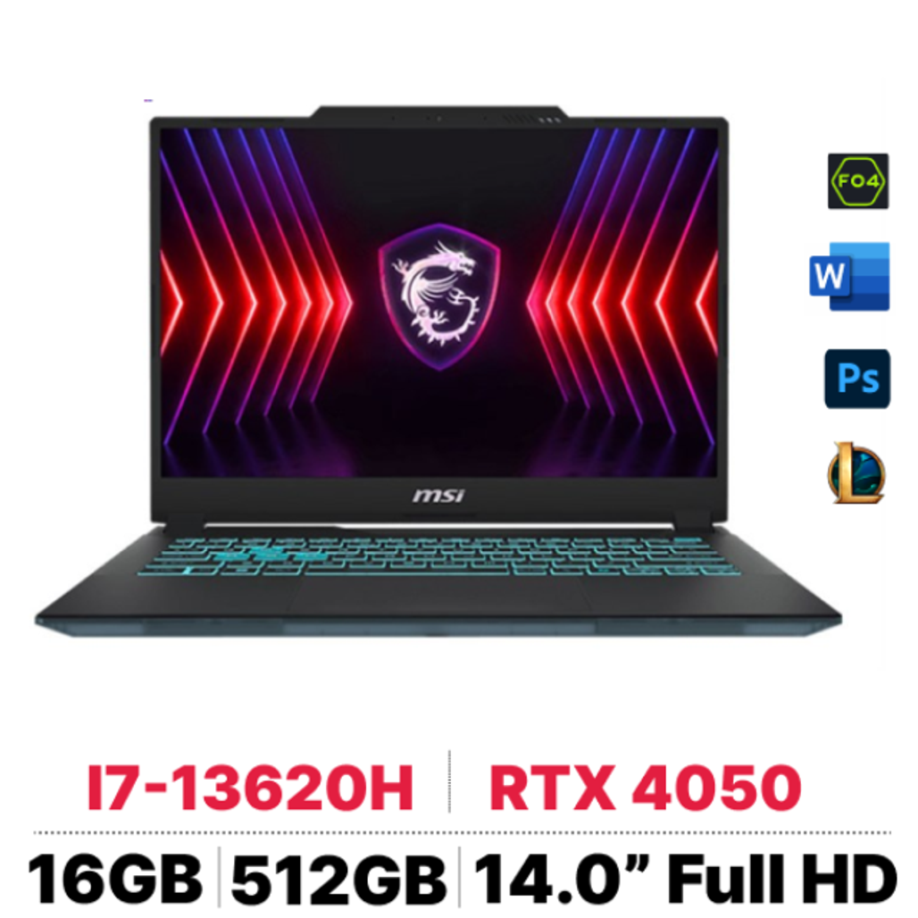 Laptop Msi Cyborg 14 13Ve - 090Vn - Cũ Đẹp