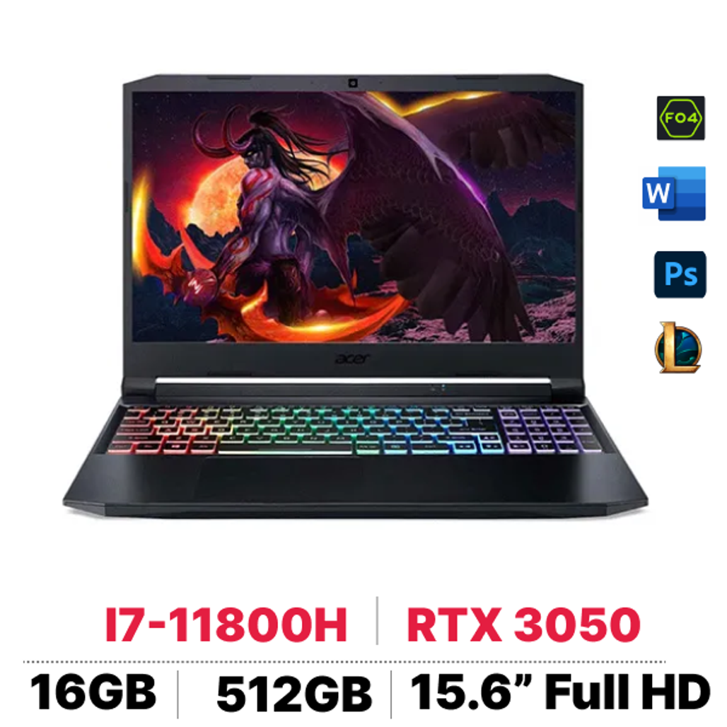 Laptop Acer Gaming Nitro 5 Eagle AN515-57-71VV NH.QENSV.005 - Cũ Xước Cấn