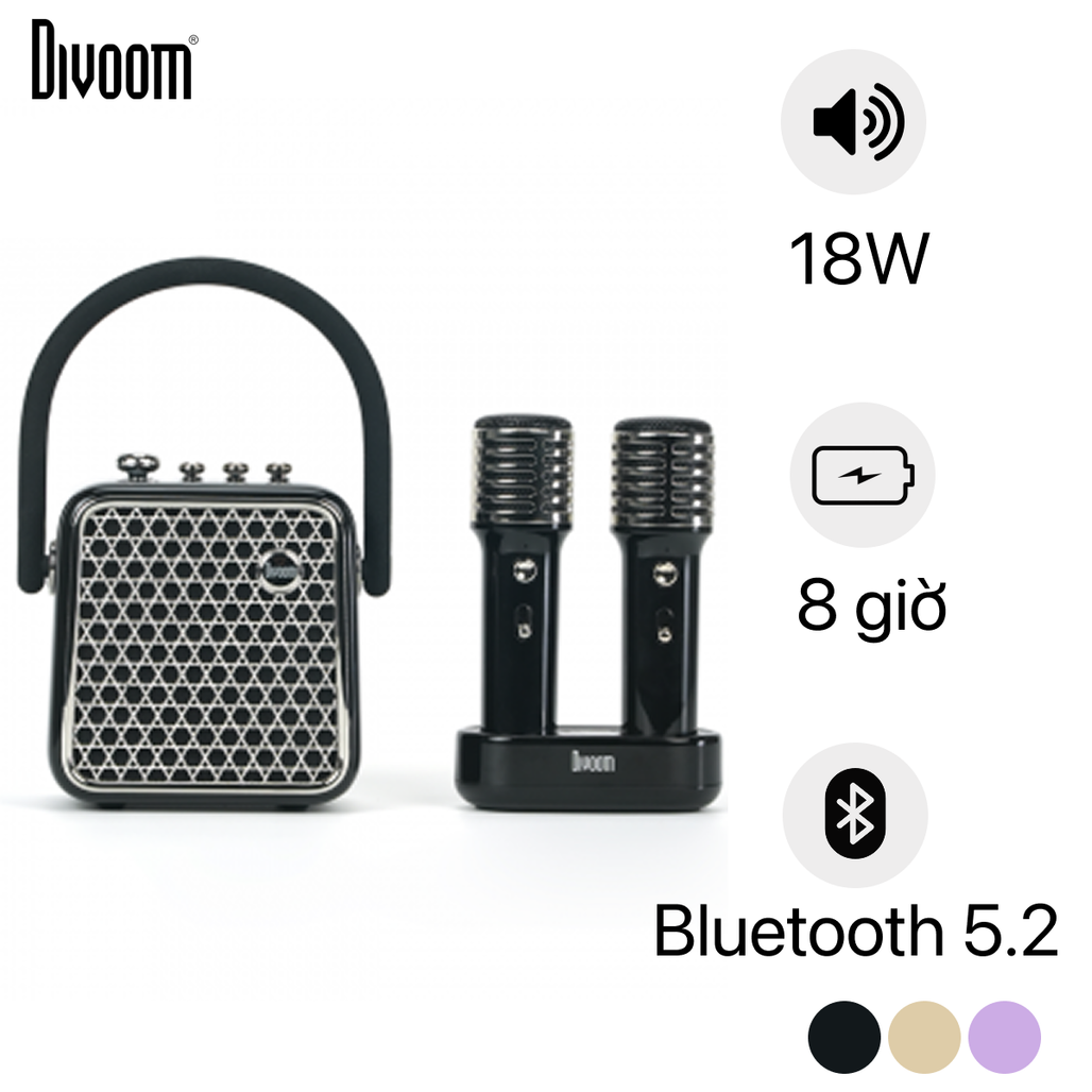 Loa bluetooth divoom songbird-se 2mic