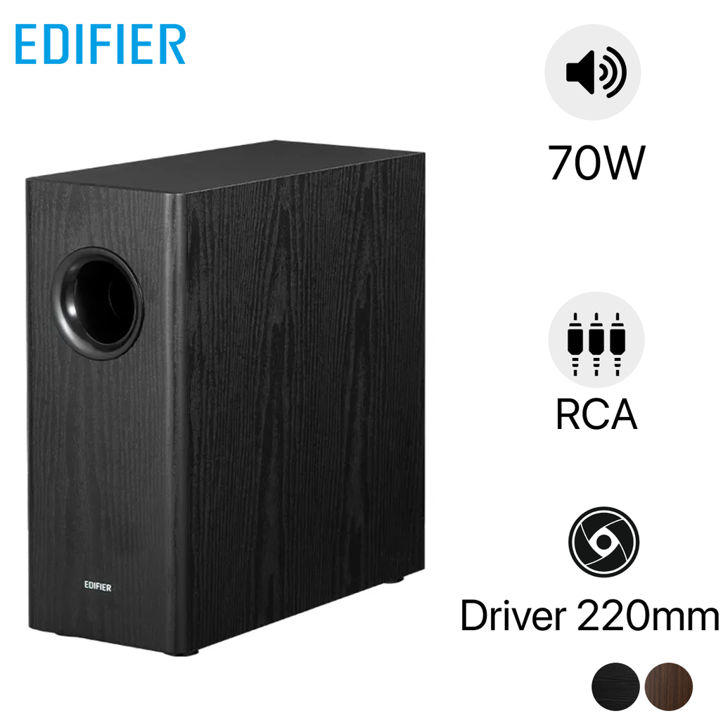 loa edifier t5s 70 w powered subwoofer