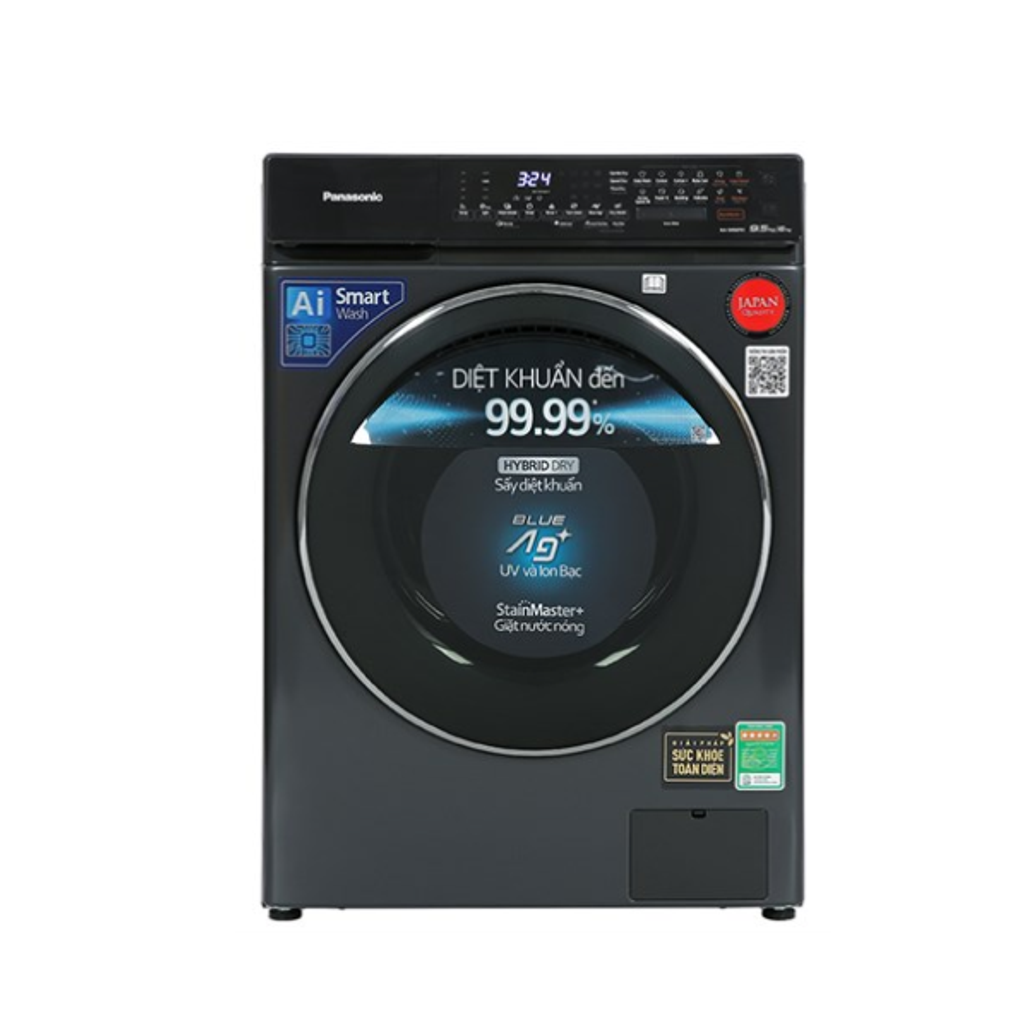 Máy Giặt Sấy Panasonic Giặt 9.5Kg - Sấy 6Kg 2022 (Na - S956Fr1Bv)