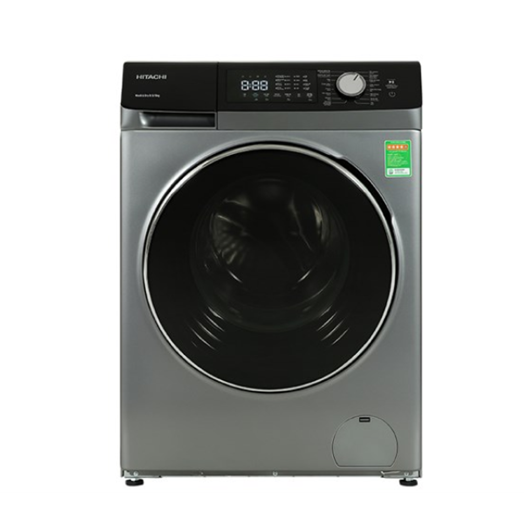 Máy Giặt Sấy Hitachi Cửa Ngang Giặt 8.5Kg - Sấy 5Kg 2023 (Bd - D852Hvos)