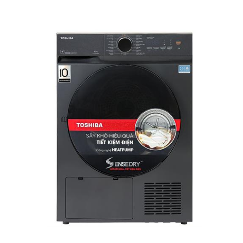 Máy Sấy Toshiba Bơm Nhiệt 8Kg 2025 (Td - T21B90Hwv(Mg))