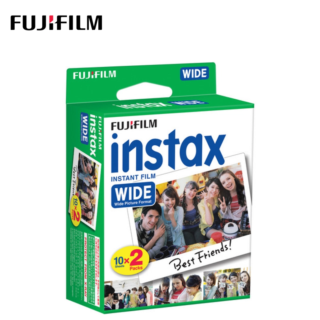 Phụ Kiện Phim Fujifilm Instax Wide (20/Pk)