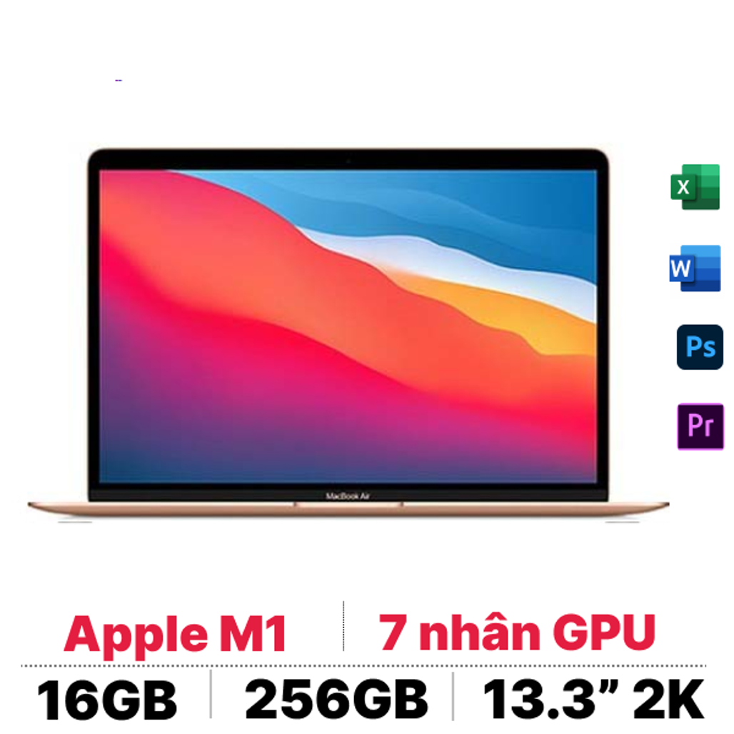 Apple MacBook Air M1 16GB 256GB 2020 - Cũ Trầy Xước