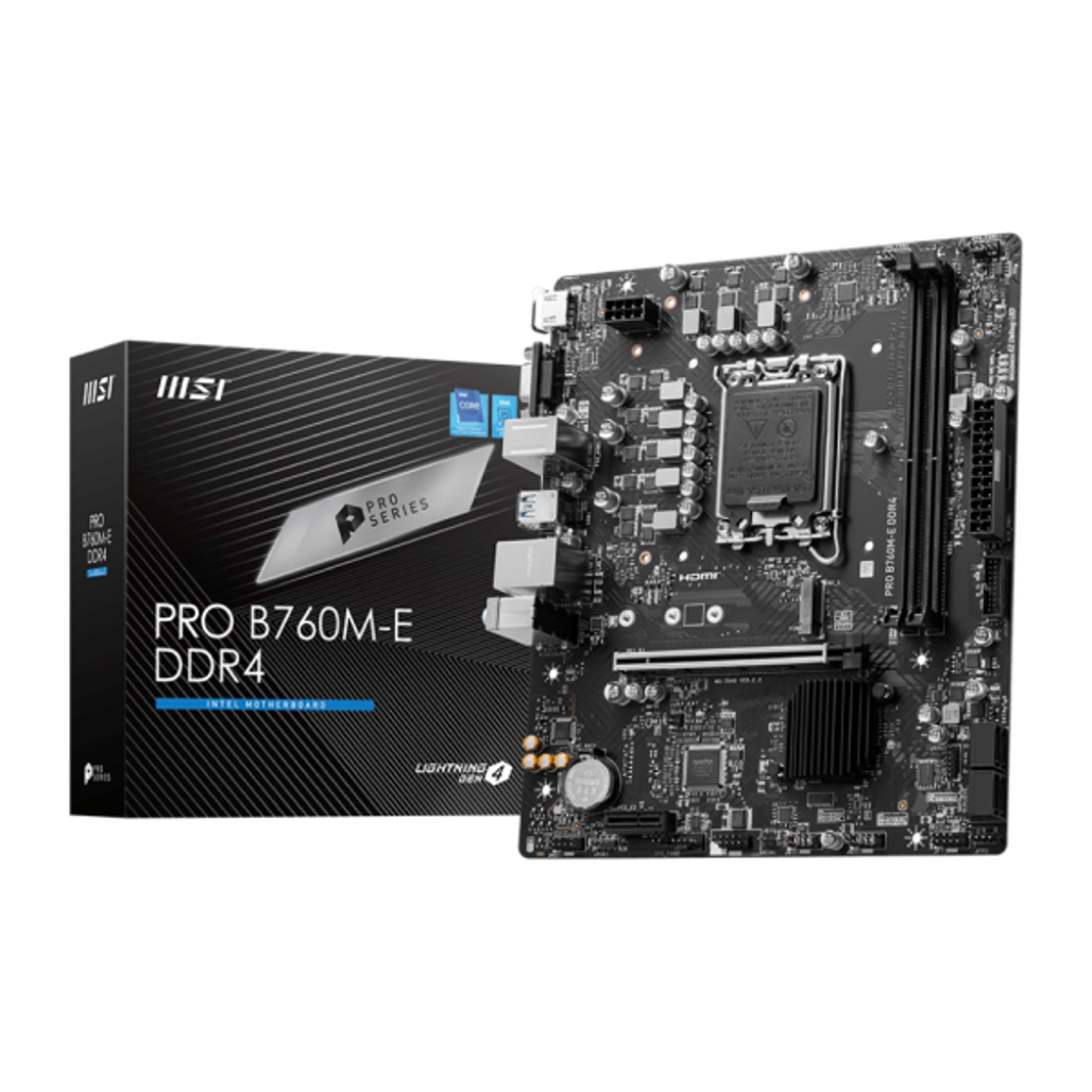 Mainboard MSI Pro B760M-E DDR4