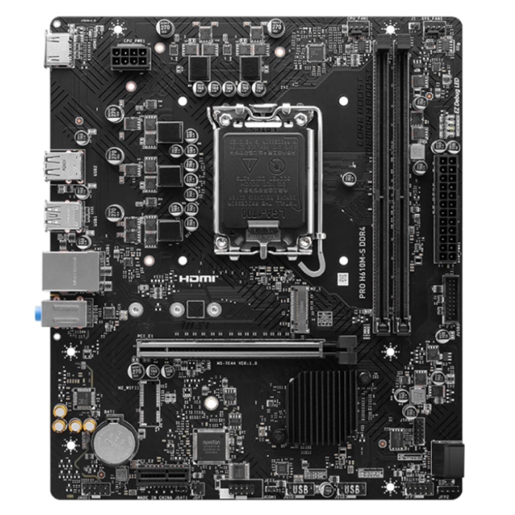 Mainboard MSI Pro H610M-S DDR4