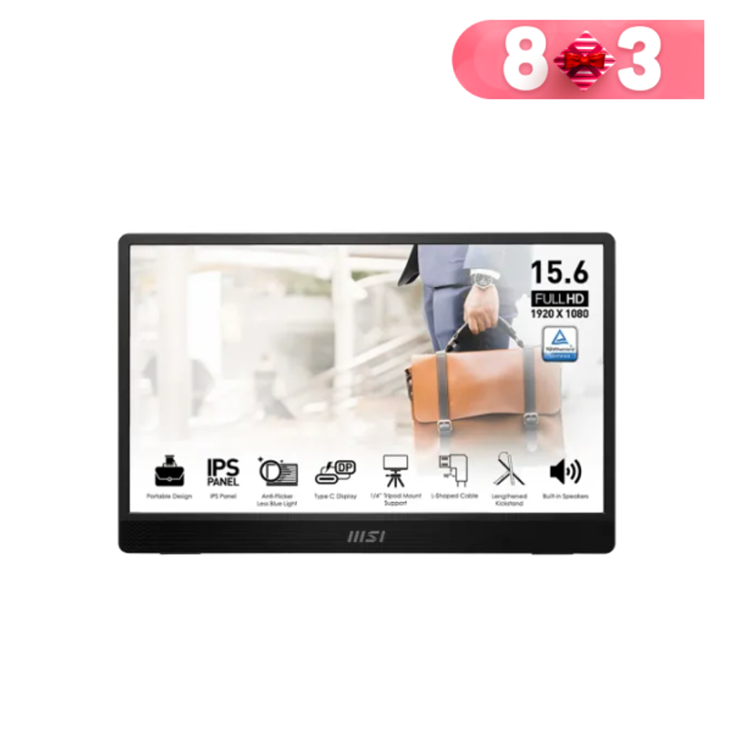 Màn Hình Di Động Msi Pro Mp161 E2 15.6 Inch - Đã Kích Hoạt