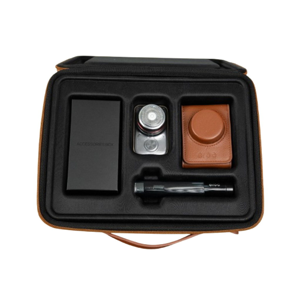 Combo Quà Máy Cạo Râu Và Máy Tỉa Lông Mũi Eroc Mini Mzdf013