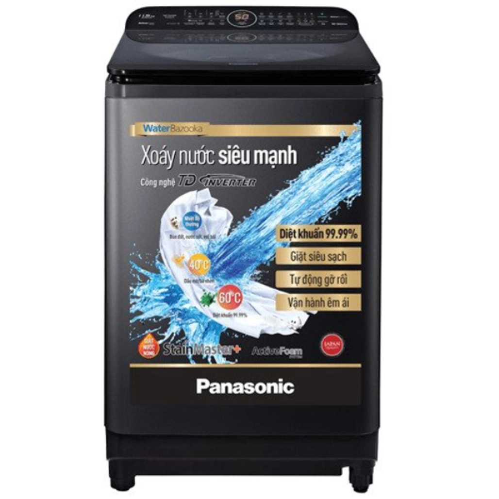 Máy Giặt Panasonic Cửa Trên 10.5Kg 2019 (Na - Fd10Vr1Bv)