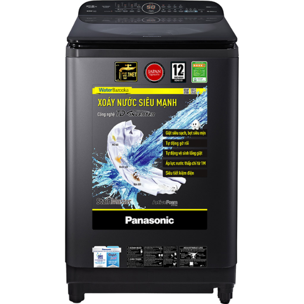 Máy giặt Panasonic cửa trên 11.5kg 2019 (NA-FD11AR1BV)