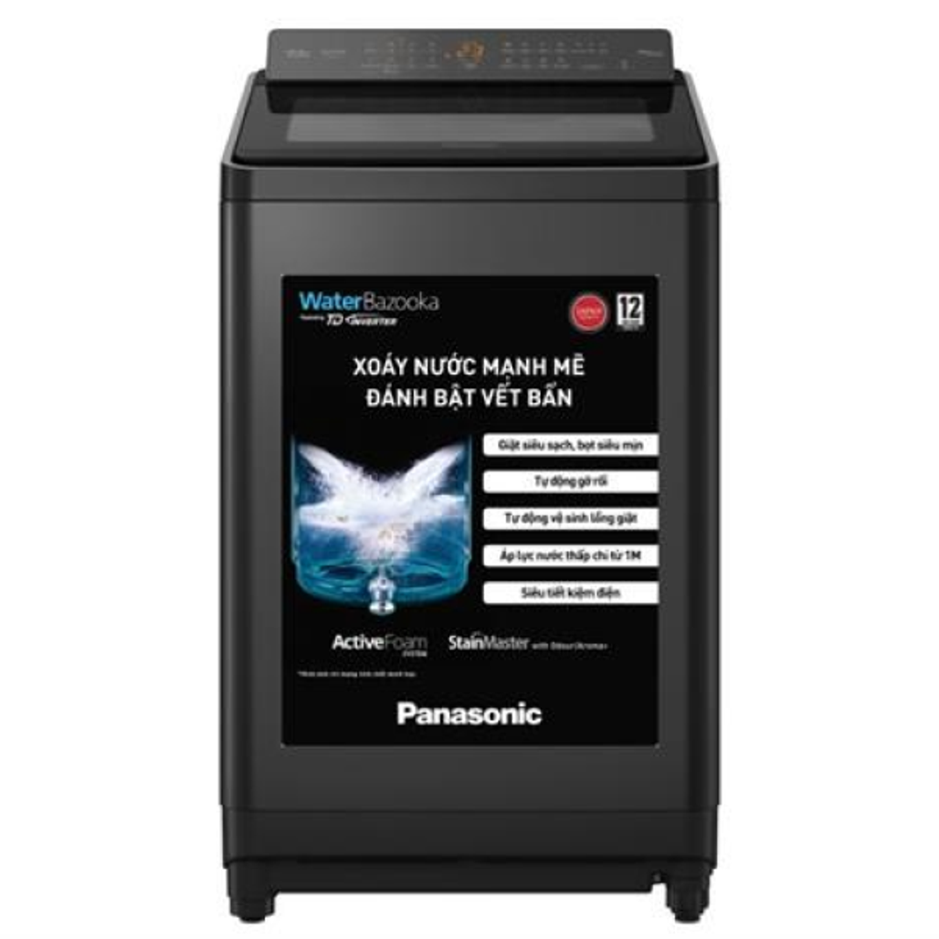Máy giặt Panasonic cửa trên 12.5kg 2024 (NA-FD125X3BV)
