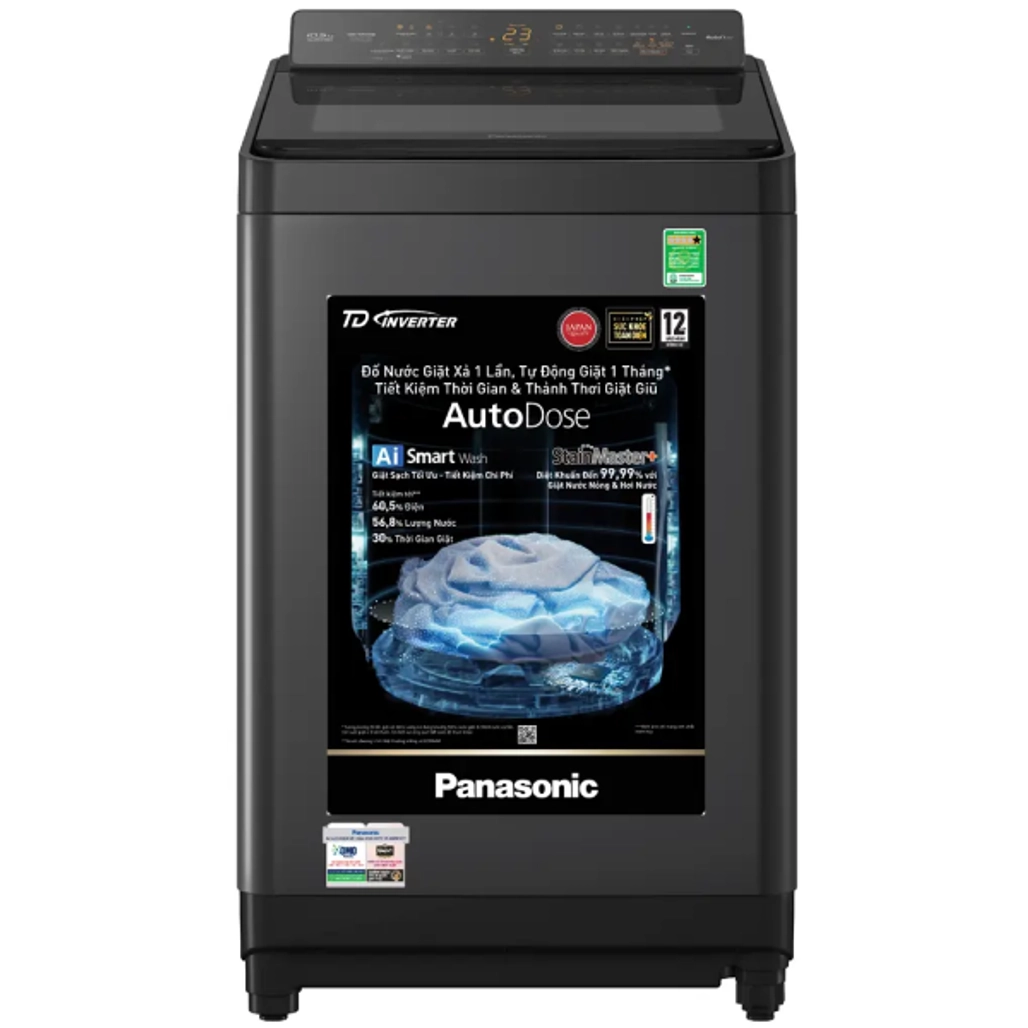 Máy Giặt Panasonic Cửa Trên 14.5Kg 2023 (Na - Fd105W3Bv)