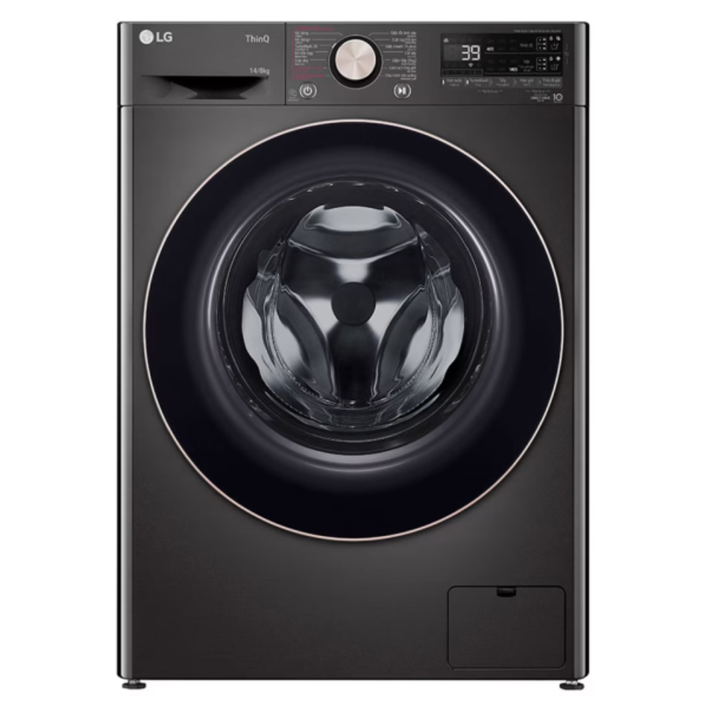 Máy Giặt Sấy Lg Giặt 14Kg - Sấy 8Kg 2023 (Fv1414H3Ba)