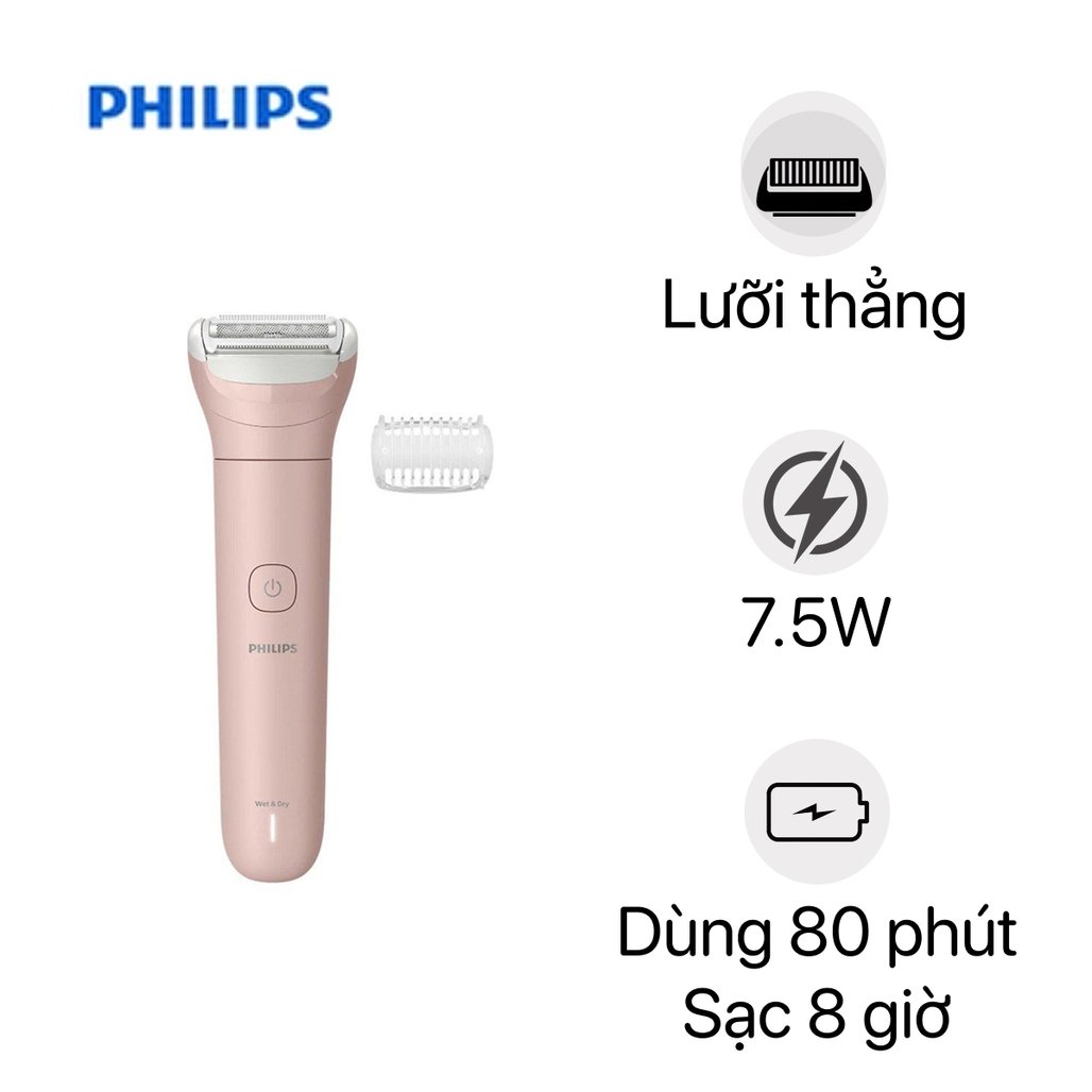 Máy Làm Sạch Lông Cho Nữ Philips Brl128/10