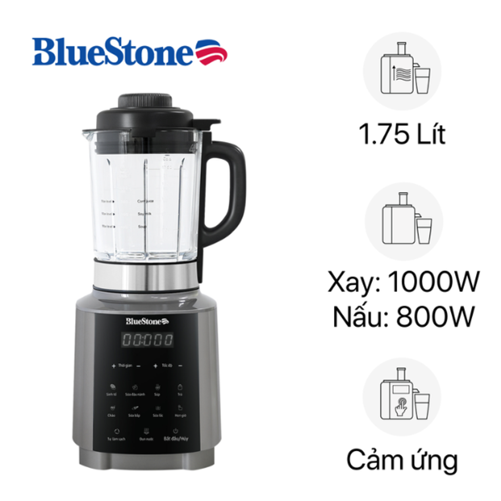 Máy xay nấu đa năng BlueStone BLB - 6038 1.75L