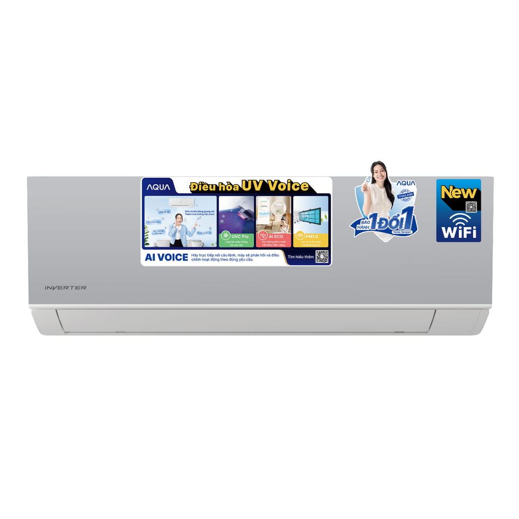 Aqua 1.0HP inverter 2025 (AQA-RUV10VS)