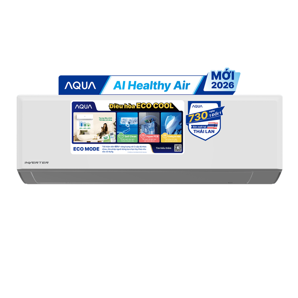 Aqua 1.0HP inverter 2026 (AQA-RV10EA)