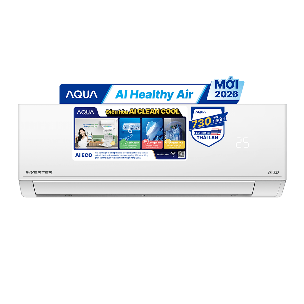 Aqua 1.5HP inverter 2026 (AQA-RV13QA5)