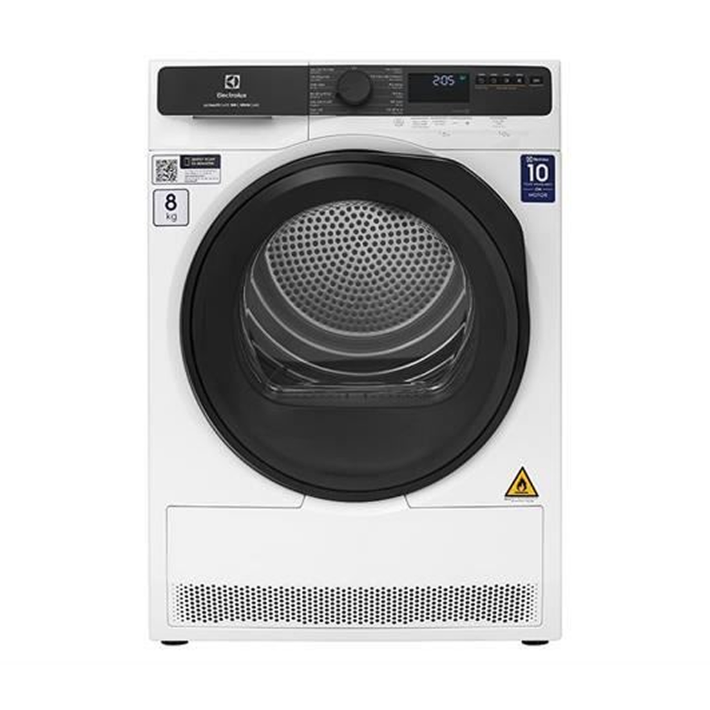 Máy Sấy Electrolux Bơm Nhiệt 8Kg 2024 (Edh803J5Wc)
