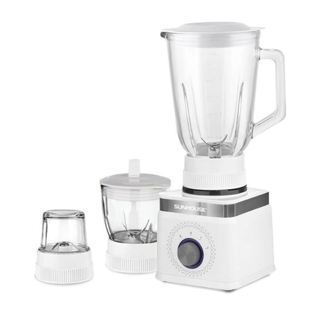 Máy Xay Sinh Tố 3 Cối Sunhouse Shd5582W