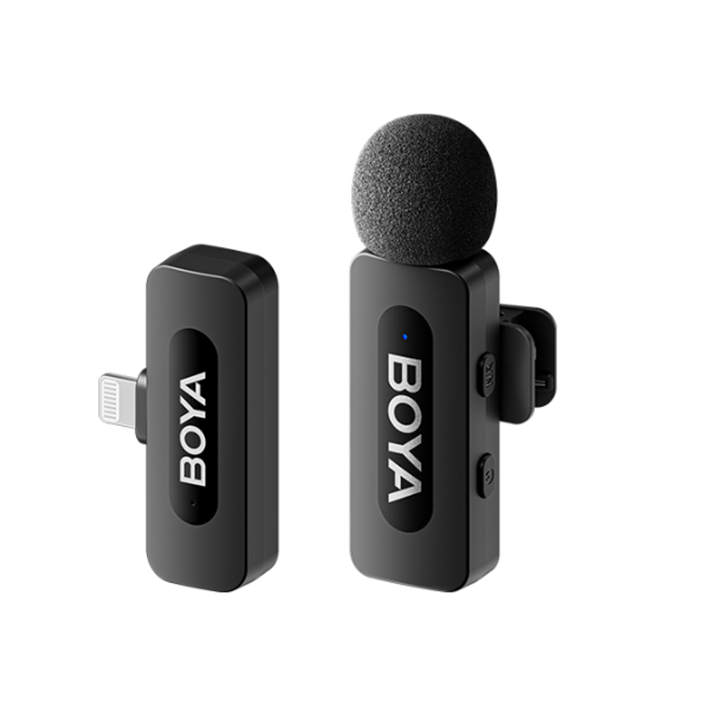 Microphone Thu Âm Không Dây Boya By - V1 V2.0