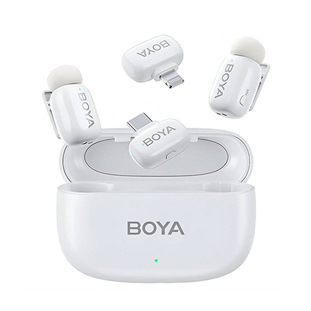 Microphone Thu Âm Không Dây Boya Mini - 13 - Cũ