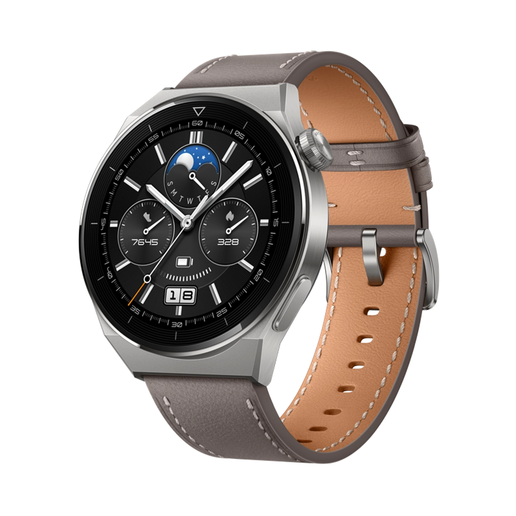 Huawei Watch GT 3 Pro - Đồng hồ thông minh đa năng, màn hình AMOLED 1.43 inch, chống nước 5ATM