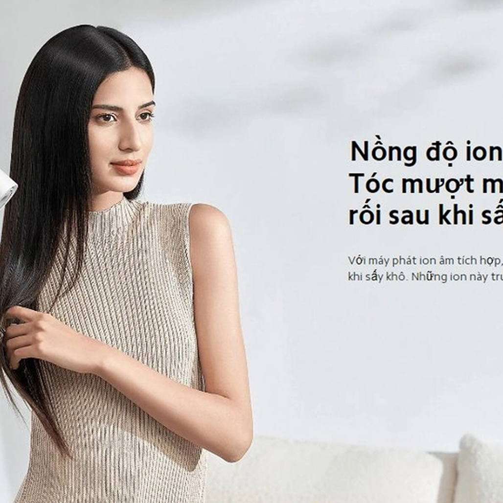 Máy sấy tóc Xiaomi High-speed Iconic Hair Dryer EU