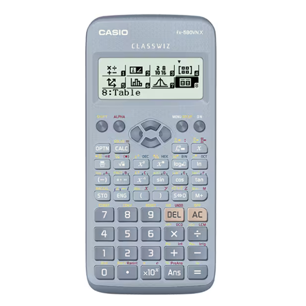 Máy tính Casio fx-580VN X-Xanh dương