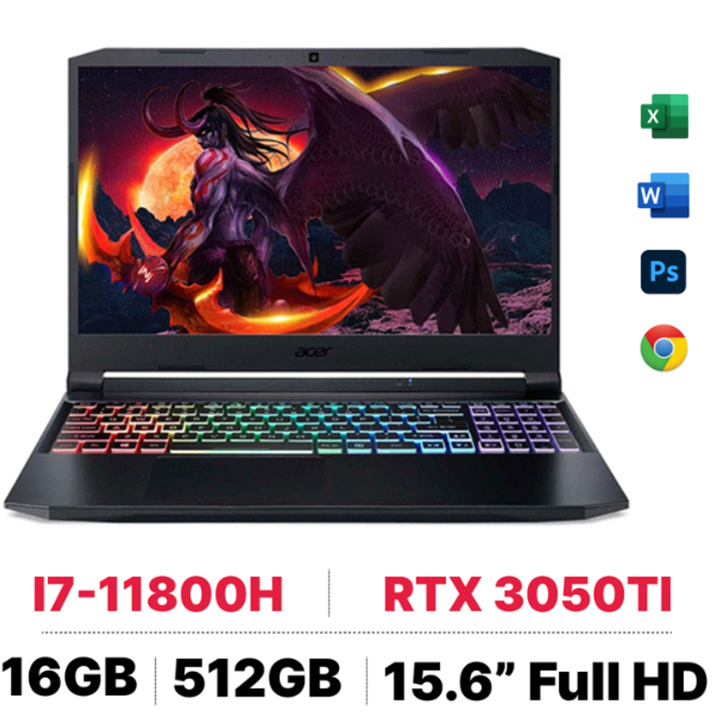 Laptop Gaming Acer Nitro 5 Eagle AN515-57-720A NH.QEQSV.004 - Cũ Trầy Xước