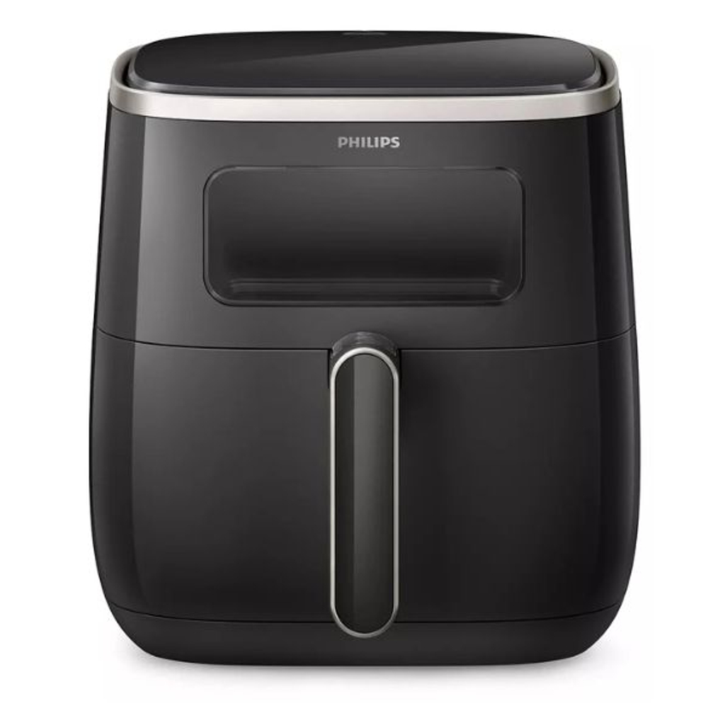 Nồi chiên không dầu Philips HD9257/80 5.6 lít - Đen, dung lượng lớn, công nghệ Rapid Air