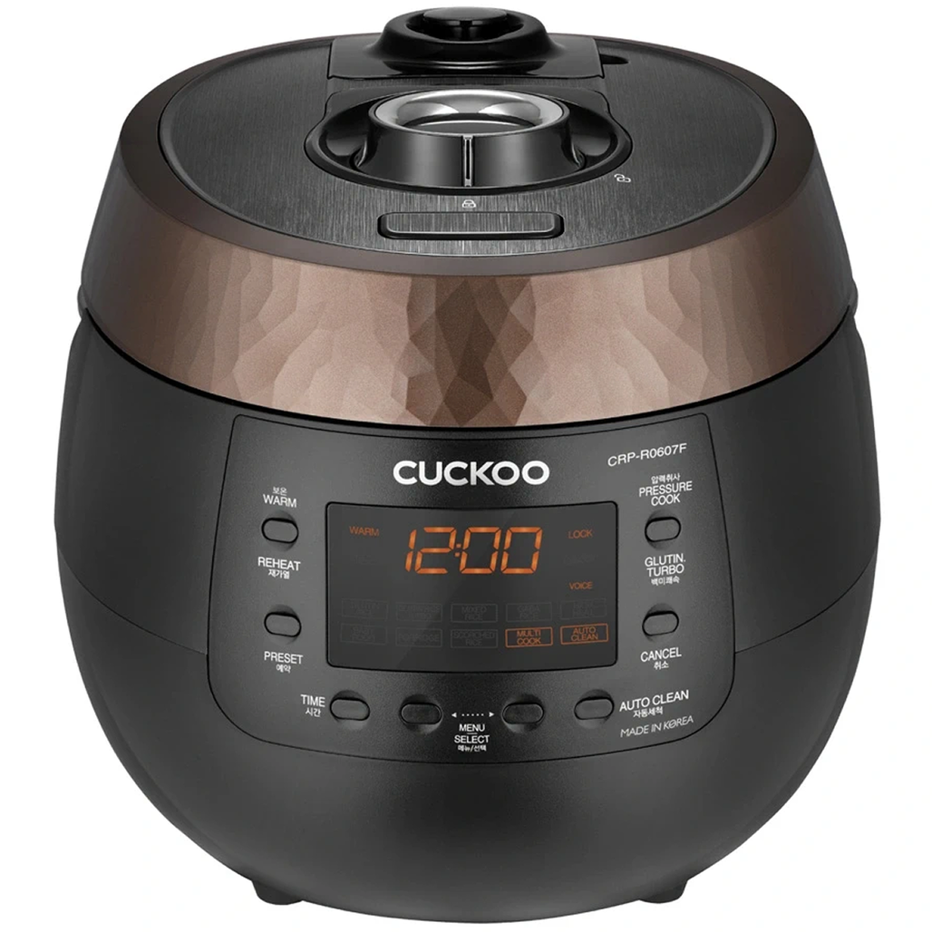 Nồi cơm điện tử áp suất Cuckoo CRP-R0612F/BKSBCRVNCV