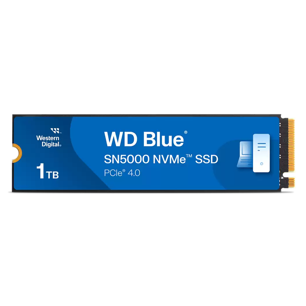Ổ Cứng Ssd Wd Blue Sn5000 Nvme Pcie Gen4 X4 M.2 2280 1Tb