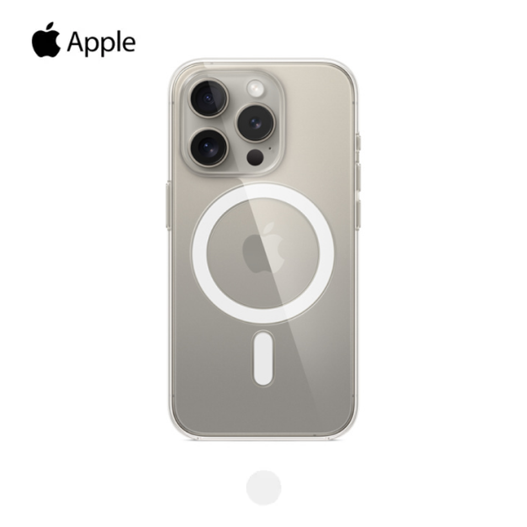 Ốp lưng iPhone 15 Pro Silicone Trong Suốt Hỗ Trợ Magsafe