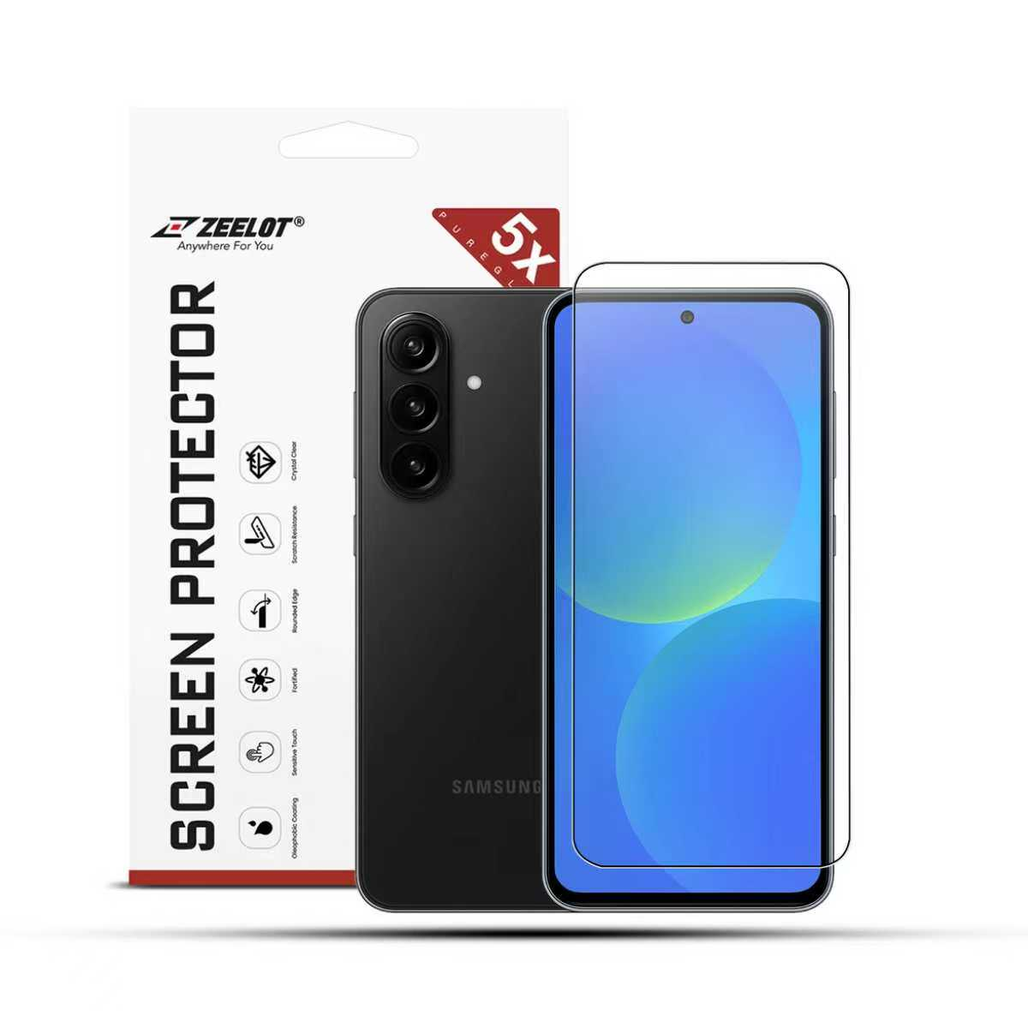 Dán kính cường lực màn hình Samsung Galaxy A37 Zeelot Full viền đen cao cấp