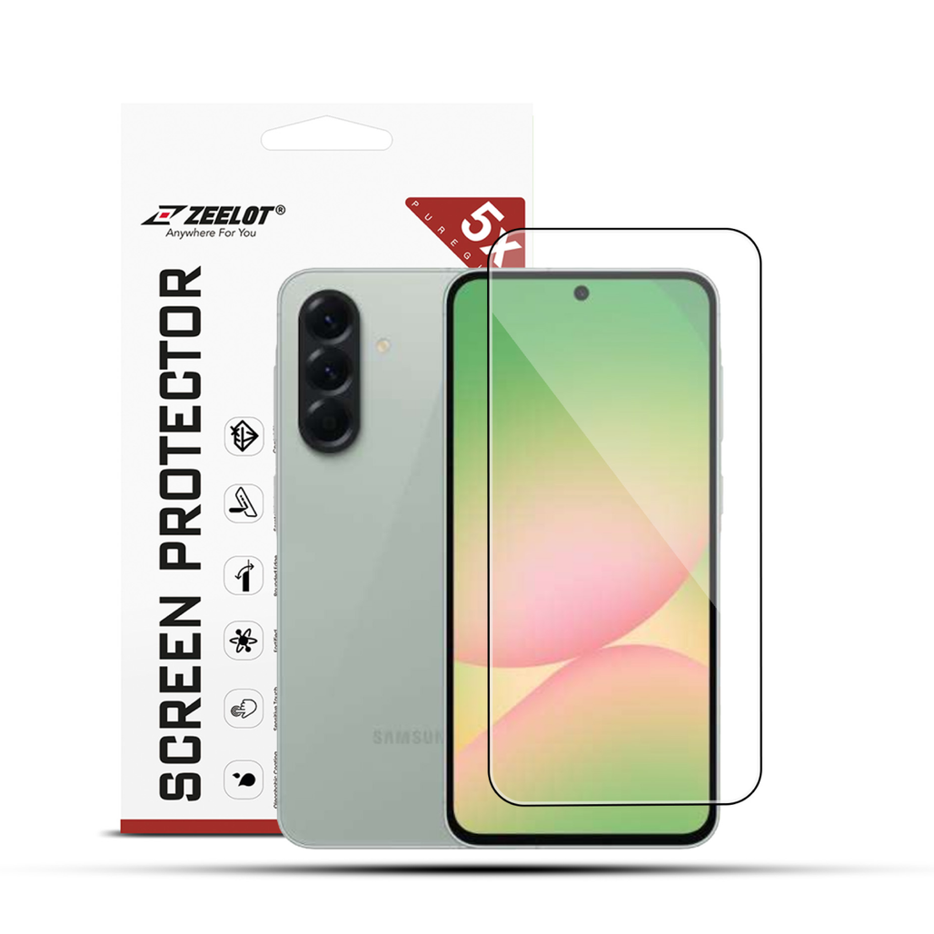 Dán kính cường lực màn hình Samsung Galaxy A57 Zeelot Full viền đen cao cấp