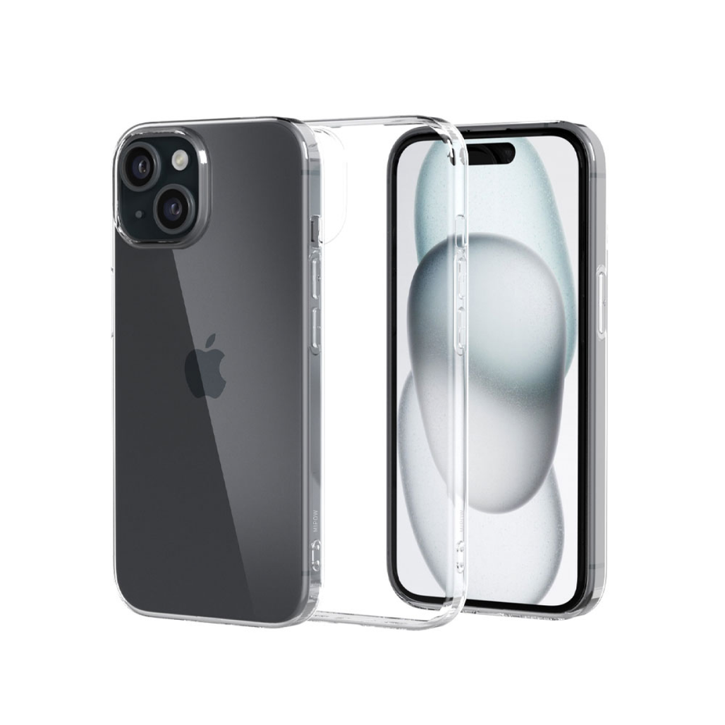 Ốp lưng iPhone 15 Mipow Ultra Thin Transparent