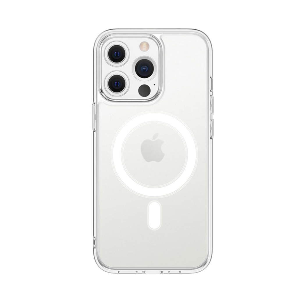 Ốp lưng iPhone 13 Pro Mipow Tempered Glass With Magsafe Transparent