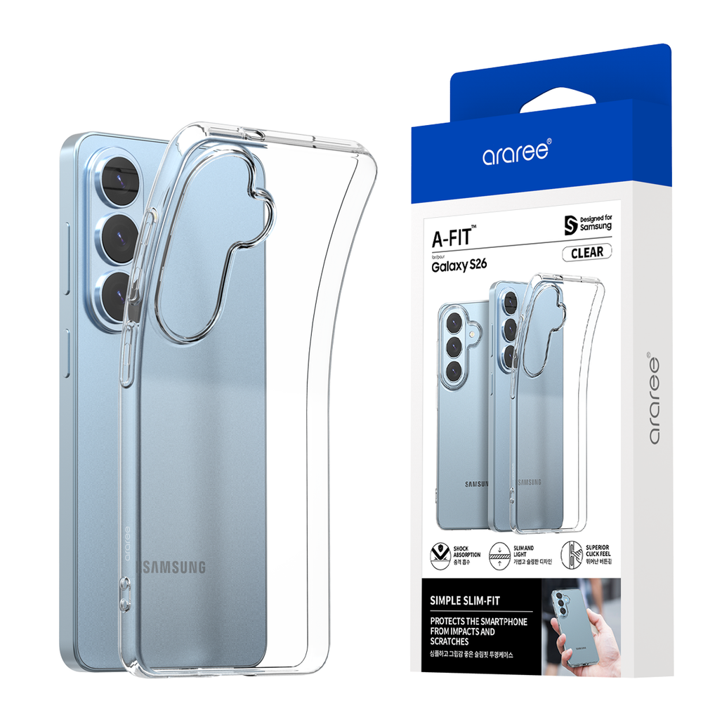 Ốp lưng Samsung Galaxy S26 Araree A Fit Clear