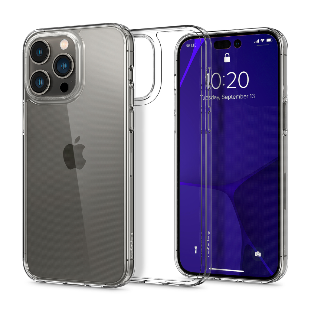 Ốp lưng iPhone 14 Pro Spigen Airskin Hybrid Crystal Clear