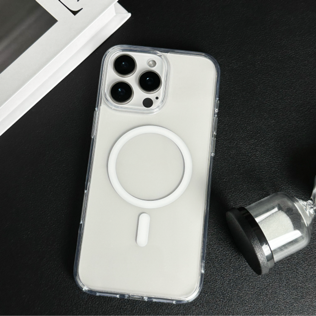 Ốp Lưng TGVIS iPhone 16 Pro Max Magsafe Clear