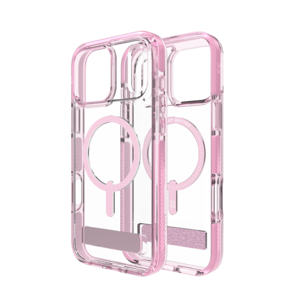 Ốp lưng iPhone 17 pro max zagg santa cruz with magsafe pink sorbet