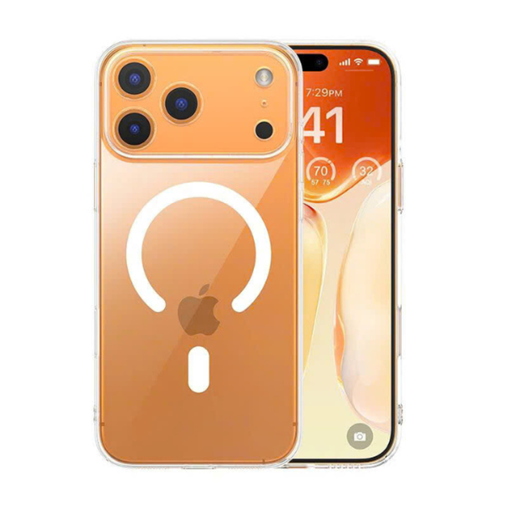 Ốp Lưng Iphone 17 Pro Memumi With Magsafe Clear
