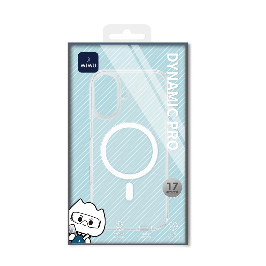 Ốp lưng iPhone 17 Wiwu MCC-201 with Magsafe Clear