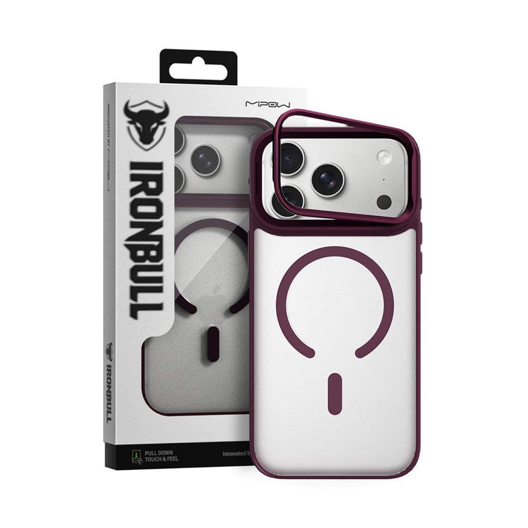 Ốp lưng iPhone 18 Pro Max/17 Pro Max Mipow Mattex Camera Stand with Magsafe